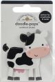 Doodlebug Doodle Pops 3D Stickers Whats Moo