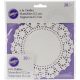Greaseproof Doilies 6 inch Round White 20 Per Pkg