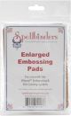 Spellbinders Wizard Enlarged Embossing Pads 5 inch X7 inch 2 Per Pkg