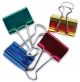 Large Binder Clips 1.25 inch 4 Per Pkg Assorted Colors