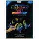 Foil Engraving Art Blank Boards 8 inch X10 inch 6 Per Pkg Rainbow