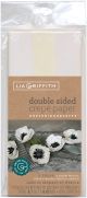 Double Sided Extra Fine Crepe Paper 2 Per Pkg White Vanilla and Vanilla Chiffon