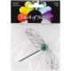 Dragonfly with Wire 2.25 inch 1 Per Pkg Blue and Green