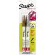 Sharpie Extra Fine Oil Based Paint Markers 2 Per Pkg Gold and Silver