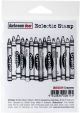 Darkroom Door Cling Stamp 3 Inch X2 Inch Crayons