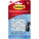 Command Mini Hook 6 Per Pkg 6 Clear Hooks and 8 Strips