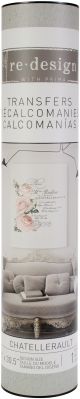 Prima Re Design Decor Colored Transfer Chatellerault 27.5 inch X30.5 inch