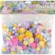 Pom Poms Assorted 300 Per Pkg Pastel