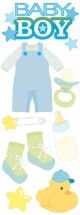 Touch Of Jolee s Dimensional Stickers Baby Boy