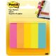Post It Page Markers .5 Inch X1.75 Inch 5 Per Pkg Assorted