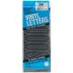 Permanent Adhesive Vinyl Letters 6 94Per Pkg Black