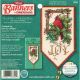 Dimensions Mini Counted Cross Stitch Kit 10 inch Long Cardinal Joy Banners 14 Count 