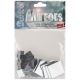 Square Glass Mirrors 25 Per Pkg