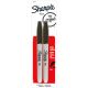 Sharpie Fine Point Permanent Markers 2 Per Pkg Black