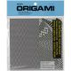 Origami Paper 5.875 Inch X5.875 Inch 24 Per Pkg Double Sided Black And White