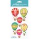 Jolees Le Grande Dimensional Stickers Hot Air Balloons