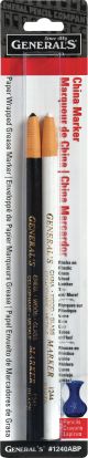 China Marker Multi Purpose Grease Pencils 2 Per Pkg Black and White