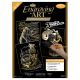 Foil Engraving Art Kit Value Pack 8.75 Inch X11.5 Inch Gold Grizzly Bears Rams and Wolves