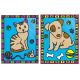 My First Paint By Number Kit 8.75 inch X11.375 inch 2 Per Pkg Kitten and Puppy