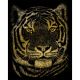 Gold Foil Engraving Art Kit 8 inch X10 inch Bengal Tiger