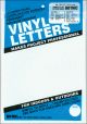 Permanent Adhesive Vinyl Letters and Numbers 1 Inch 183 Per Pkg White