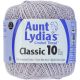 Aunt Lydias Classic Crochet Thread Size 10 Silver