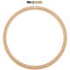 Frank A. Edmunds Wood Embroidery Hoop with Round Edges 4 inch Natural