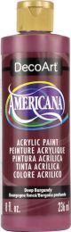 Americana Acrylic Paint 8oz Deep Burgundy