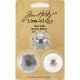 Idea Ology Curio Knobs 1 inch X.875 inch 3 Per Pkg 