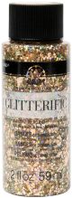 FolkArt Glitterific Glitter Paint 2oz Rose Gold