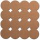 Dot Cork Tiles 2 Per Pkg 12 Inch X12 Inch
