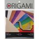 Fold Ems Origami 2 Sided Paper 5.875 inch 50 Per Pkg Kraft Brights