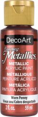 DecoArt Dazzling Metallics Acrylic Paint 2oz Worn Penny