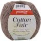 Premier Yarns Cotton Fair Solid Yarn Cocoa Pack of 1 Skein