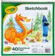 Crayola Sketchbook 9 inch X9 inch 40 Sheets 1 Pack of 1 Piece