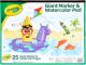 Crayola Marker and Watercolor Pad 16 inch X12 inch 25 Sheets