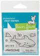 Lawn Fawn Clear Stamps 3 Inch X2 Inch Duh nuh