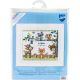 Vervaco Counted Cross Stitch Kit 11.25 inch X9.5 inch Forest Animals Record On Aida 14 Count