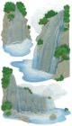 Jolee s Le Grande Dimensional Stickers Vellum Waterfall