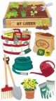 Jolees Le Grande Dimensional Stickers Gardening