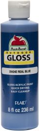 Apple Barrel Gloss Acrylic Paint 8oz Real Blue