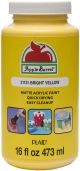 Apple Barrel Matte Acrylic Paint 16oz Bright Yellow