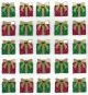 Americancraft Jolees Cabochon Dimensional Repeat Stickers Christmas Present Repeats