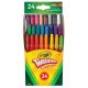 Crayola Twistables Mini Crayons 24 Per Pkg