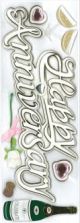 Jolee s Boutique Title Waves Dimensional Stickers Happy Anniversary