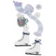 SandyLion Essentials Dimensional Stickers Ice Skating