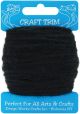 Design Works Craft Yarn 20yd Black Pack of 1 Skein