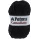 Patons Canadiana Yarn Solids Black Pack OF 1 Skein