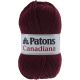 Patons Canadiana Yarn Solids Burgundy Pack of 1 Skein