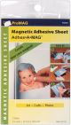 ProMag Adhesive Magnetic Sheets 5 inch X8 inch 2 Per Pkg